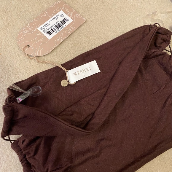 MESHKI - Eleanor Set in Brown - Picture 4 of 5